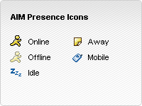 AIM Icon Legend